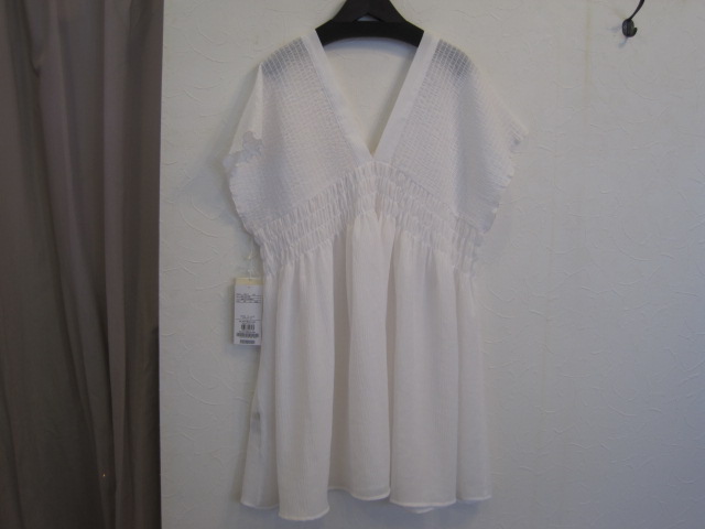 ≪SOLD OUT≫ギャザーチュニック【マーブルワルツ】